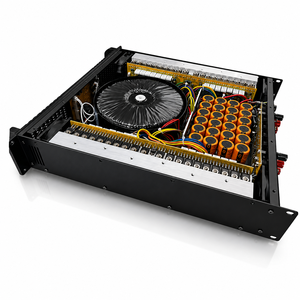 Amplificador <span class=keywords><strong>de</strong></span> Potencia <span class=keywords><strong>de</strong></span> 4 Canales AK1300, Clase H Analógica, 4*1000 Watts 8Ω, para <span class=keywords><strong>Sistemas</strong></span> <span class=keywords><strong>de</strong></span> PA Profesionales para Actuaciones en Vivo, Precio <span class=keywords><strong>de</strong></span> Fábrica - Product Image 4