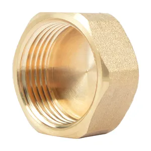 BSP Thread CW617N Forged Brass PN 16 End Cap Pipe Fittings