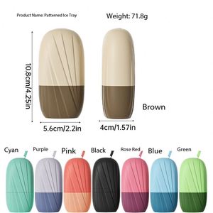 Moule en silicone pour rouleau de glace facial pour les soins de la peau, bac à glaçons réutilisable pour massage du visage et réduction des gonflements - Product Image 5