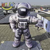 Accessoires de décoration extérieure, astronaute gonflable géant, soufflé à l'air, réaliste, pour concert, DJ, clubbing, événement, publicité