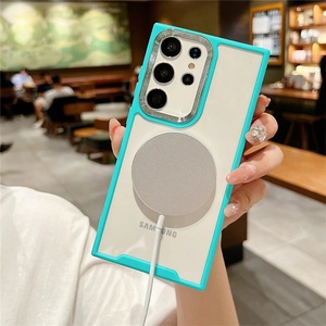 Funda Protectora para Teléfono 2 en 1 de TPU y PC, Resistente a Golpes, Antiarañazos, con Carga Magnética, para Samsung S25 S24 23 S22 Ultra Plus - Product Image 6
