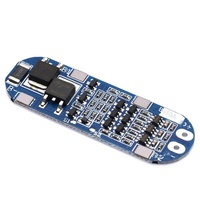Carte de protection de batterie au lithium 3S pour 111V/12V/126V, protection contre les surcharges/décharges excessives/courts-circuits, limite de courant 10A