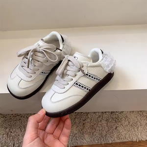 รองเท้ากีฬาเด็กขายดี แฟชั่นสำหรับเด็กอายุ 1-3-6 ปี รองเท้าวิ่งแบบสวม พื้นเรียบ สำหรับเด็ก ใส่เดินเล่นสบายๆ สไตล์ลำลอง - Product Image 1