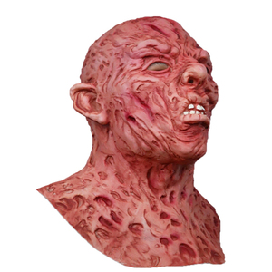 Maschera in lattice Deluxe di Freddy Krueger, maschera divertente per il primo di aprile, maschera a testa intera per carnevale e feste in maschera. - Product Image 4