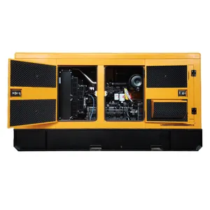 Factory grade Cummins engine 160KW 200KVA silent diesel generator set Automatic start up for Mobile command centers