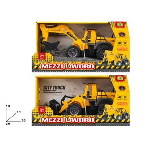 Mezzi Lavoro Excavator Rc Toy With <b>Lights</b> And Sound 3+ Years City Truck Engineering Series - Product Image 1