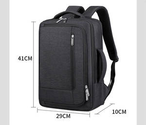 2025 New Arrival Unisex Oxford Laptop <b>Backpack</b> <b>Large</b> Capacity Custom Business and School Travel Bag with USB Zipper Closure - Product Image 4