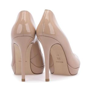 2023 primavera estilo británico verano plano señora elegante <span class=keywords><strong>mujer</strong></span> azul marino vestido <span class=keywords><strong>zapatos</strong></span> <span class=keywords><strong>charol</strong></span> boca de pez Sandalias <span class=keywords><strong>Zapatos</strong></span> de plataforma - Product Image 3