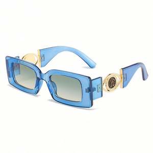 Gafas de Sol Cuadradas Rectangulares con Marco Grande Blanco Clásico de Lujo de Moda al por Mayor para Hombres y Mujeres - Product Image 6