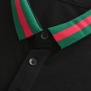 Polo de golf pour homme en jersey de coton Pima de haute qualité avec logo brodé - Product Image 5