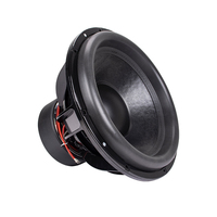 Haut-parleur audio de basse JLD double ohm 18 pouces spl voiture subwoofer 18 pouces subwoofer 2000 watts rms 4000w max