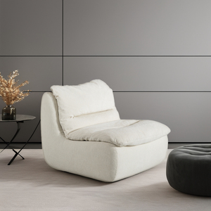 Sillón individual moderno para spa, sofá seccional moderno, puf, sofá de espuma viscoelástica comprimida, sofás de sala de estar al vacío - Product Image 2