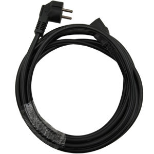 Câble d'alimentation 16A 250V H05VV-F 3G1.5mm² avec prise Schuko européenne vers IEC C13 - Robuste pour PC/serveur/moniteur - Product Image 1