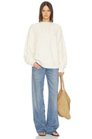Pull en tricot torsadé blanc à motif losanges pour femme, col rond, vente en gros Joydressing