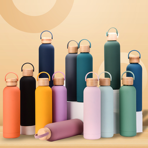 Nouvelle Gourde Sportive Isotherme en Acier Inoxydable à Double Paroi de 500 ml, Écologique, avec Logo Personnalisé - Product Image 3