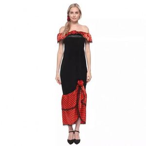 Robe de danse flamenco espagnole pour filles, costume de fête, tenue de danse pour enfants, 4ourcostumes - Product Image 2