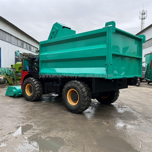 Fácil de operar Máquina de limpieza de estiércol seco y húmedo Vehículo de limpieza Vehículo de recolección de estiércol de vaca - Product Image 4