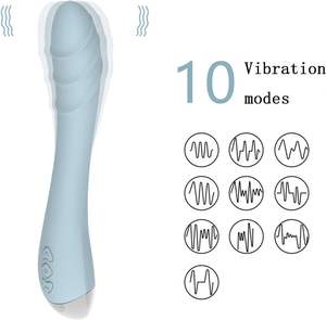 Vibratore portatile giocattolo sessuale femminile spina anale, vibratore elettrico a strisce, indossabile G-spot giocattolo stimolatore vibratore per coppie - Product Image 2