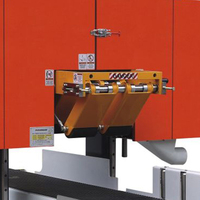 Planta de fabricación de procesamiento de madera aerodinámico STR aserradero JSM450 máquina de sierra de cinta de resierra horizontal automática