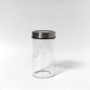Frascos de Vidrio Versátiles para Almacenamiento Doméstico, Botellas de Vidrio al por Mayor con Tapa de Acero para Alimentos y Productos Secos - Product Image 5