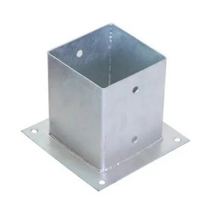 Hot DIP Galvanized Adjustable Height Concealed Timber <strong>Post</strong> Shoe Support Construction Accessories <strong>Post</strong> Anchor - Product Image 6