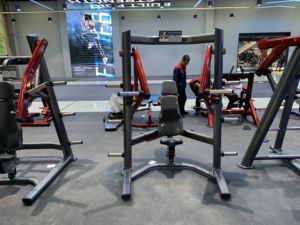 TZ Fitness Commercial Gym Weight Seated Incline Chest Press Steel Plate Loaded Decline Chest Exercise Equipment For Arm Training - Product Image 5