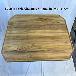 Meilleures ventes de dessus de table en teck pour le commerce électronique transfrontalier, rectangulaires, lisses, à bords droits, trois tailles ; pour accessoires de yacht et de marine - Product Image 4