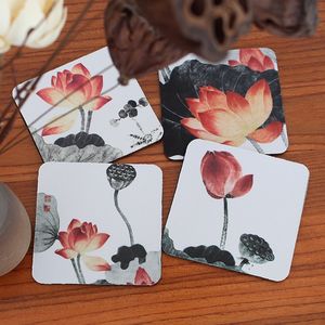 <span class=keywords><strong>Coaster</strong></span> Kayu MDF Gaya Klasik Custom Print Sublimasi Grosir Bentuk Persegi Panjang dengan Alas Gabus untuk Hadiah Natal - Product Image 4