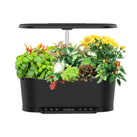 Système de contrôle hydroponique d'intérieur TUYA Smart Garden Control 15 pots Système de contrôle à écran tactile pour la maison au design moderne