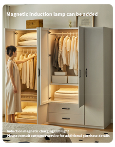 Armoire modulaire écologique en acier imprimé, mobilier moderne et minimaliste - Product Image 3