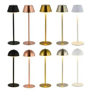 Minimalist Black Metal Floor Lamp Cone Shade LED 2700K Soft Warm White Light Living Room Desk Lamp AC 220V <b>Switch</b> <b>Control</b> - Product Image 5