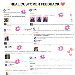 Extensiones De Cabello Humano Europeo Trama Atada A Mano De Un Solo Donante Doble Extracción 100g Al Por Mayor - Product Image 6