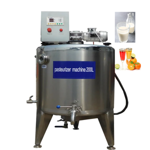 Succo di latte pastorizzatore di birra uht piccola macchina pastorizzata per latte pastorizzazione macchina succo serbatoio 100 L 200L cina - Product Image 5