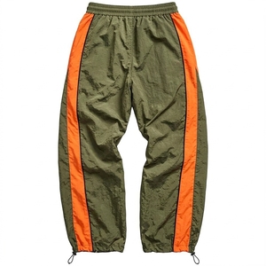 2026 New Style Customize Lightweight <b>Elastic</b> Mid Straight Pattern Polyester Nylon Eco-Friendly Windbreaker <b>Trouser</b> for <b>Men</b> - Product Image 5
