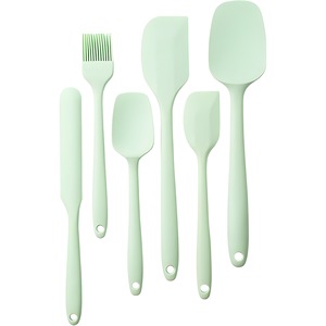 Set di 6 <span class=keywords><strong>spatole</strong></span> in <span class=keywords><strong>silicone</strong></span> <span class=keywords><strong>per</strong></span> la cottura, riemessaggio, con <span class=keywords><strong>spatole</strong></span> resistenti alle alte temperature <span class=keywords><strong>per</strong></span> uso alimentare e pennello da <span class=keywords><strong>pasticceria</strong></span> - Product Image 1