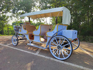 Centre de table Chariot Citrouille Cendrillon, Chariot de Princesse traîné par des chevaux - Product Image 4