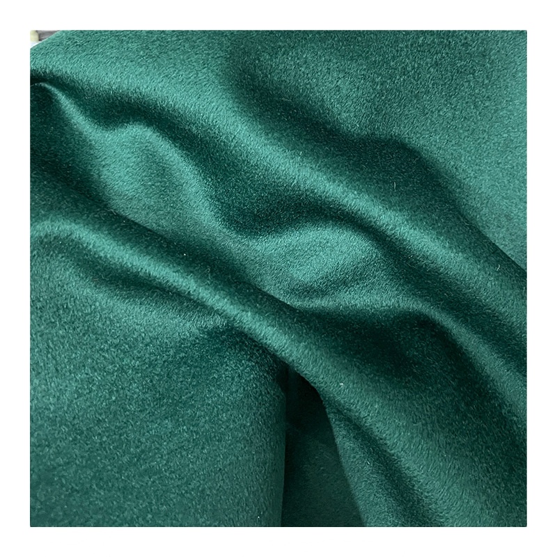 120S 10%cashmere 90%merino Single Side Woolen Fabric for Coat Overcoat Outfit