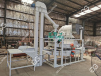 Machine de nettoyage et de décorticage de noix de pin complète automatique complète pour enlever la coquille séparée du grain d'avoine