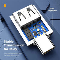 Adaptateur OTG de type C vers USB 3.0 de qualité pour Xiaomi pour Apple pour Samsung téléphones mobiles ordinateur portable adaptateur de convertisseur USB 3.0 Type C