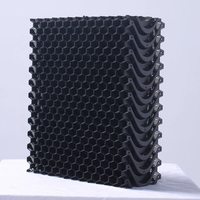 Tapis de refroidissement en plastique noir durable pour les fermes avicoles, porcines et de poulets - Longue durée de vie