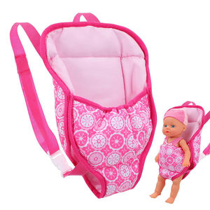 Mini sac à dos pour poupées V059 personnalisé de haute qualité, rose, respirant, accessoires avec bretelles réglables - Product Image 2