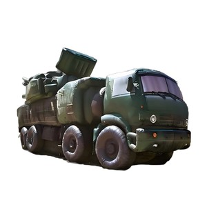Modello di Carro Armato Gonfiabile per Pubblicità Esterna, Gigante Attrazione Gonfiabile a Forma di Carro Armato - Product Image 2