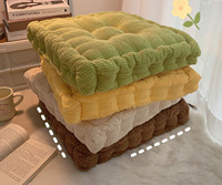 Coussin de tapis de tatami épaissi et surélevé pour sièges de bureau, coussin de chaise de salle à manger, chaise d'ordinateur d'étudiant, coussin de fesses de banc.