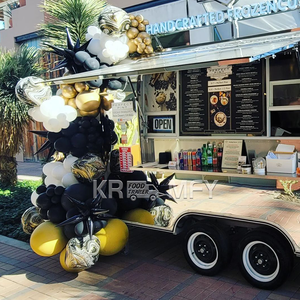 Remolque de concesión de gran oferta de China, carro de comida, camión, furgoneta de comida, remolque de Catering, remolque de comida de acero inoxidable - Product Image 2