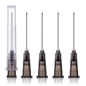 Aiguille hypodermique <span class=keywords><strong>sous</strong></span>-<span class=keywords><strong>cutanée</strong></span> en plastique jetable vétérinaire 31g, aiguille de mésothérapie professionnelle la plus longue 4mm - Product Image 1