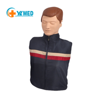 Modèle de réanimation cardio-pulmonaire, mannequin de RCP demi-corps, kit de premiers secours, modèle pour la formation médicale, matériel pédagogique, éducation