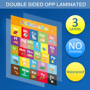 Póster Educativo del Alfabeto Español para Niños, Póster de Aprendizaje del Español para <span class=keywords><strong>el</strong></span> Aula - Product Image 3