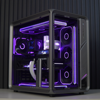 Top-ranking Thermalright A70 VISION Desktop Aluminum Alloy ATX Black with Screen Chassis Panoramic Three-Sided Window Sea View