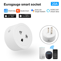 Enchufe Inteligente con Wi-Fi, Explore & Shop, Enchufes e Interruptores Inteligentes para Interiores y Exteriores, Enchufe Estándar para Reino Unido y UE, Compatible con Tuya, Wifi, Alexa y Google