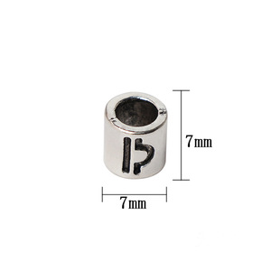 Abalorios de Aleación de Zinc con Signos del Zodíaco para Horóscopo, Cuentas Sueltas Espaciadoras, Accesorios de Joyería DIY Hechos a Mano, Personalizables OEM, Directo de Fábrica - Product Image 6